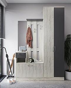 Antreu ML Mobila ML-4 Var.3 stejar craft alb/antracit