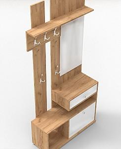 Antreu ML Mobila ML-1 Stejar Auriu/Alb