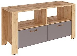 Tumba pentru televizor ML Mobila Vega Nr.8 RTV Stejar Auriu/Antracit