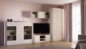 Raft de perete ML Mobila Gamma Nr.18 1600 Stejar Kraft Alb/Gri