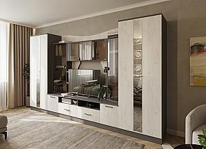 Living ML Mobila ML-8 Antracit/Stejar Craft Alb