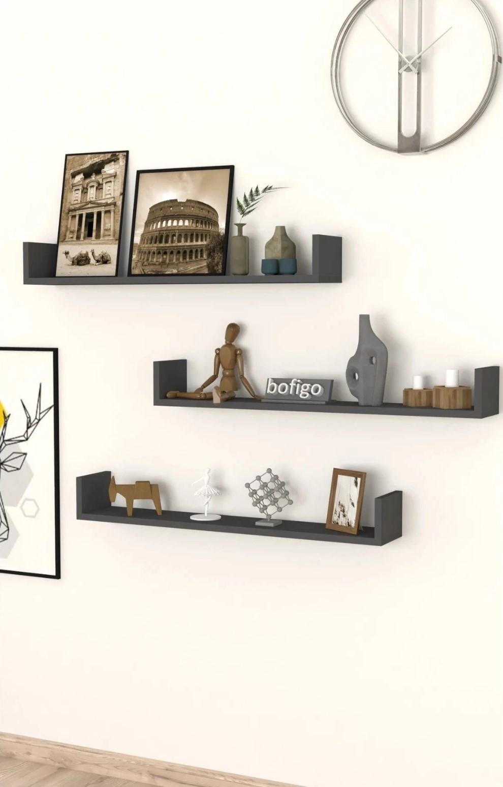 Raft de perete Bofigo 13-90-08 Anthracite