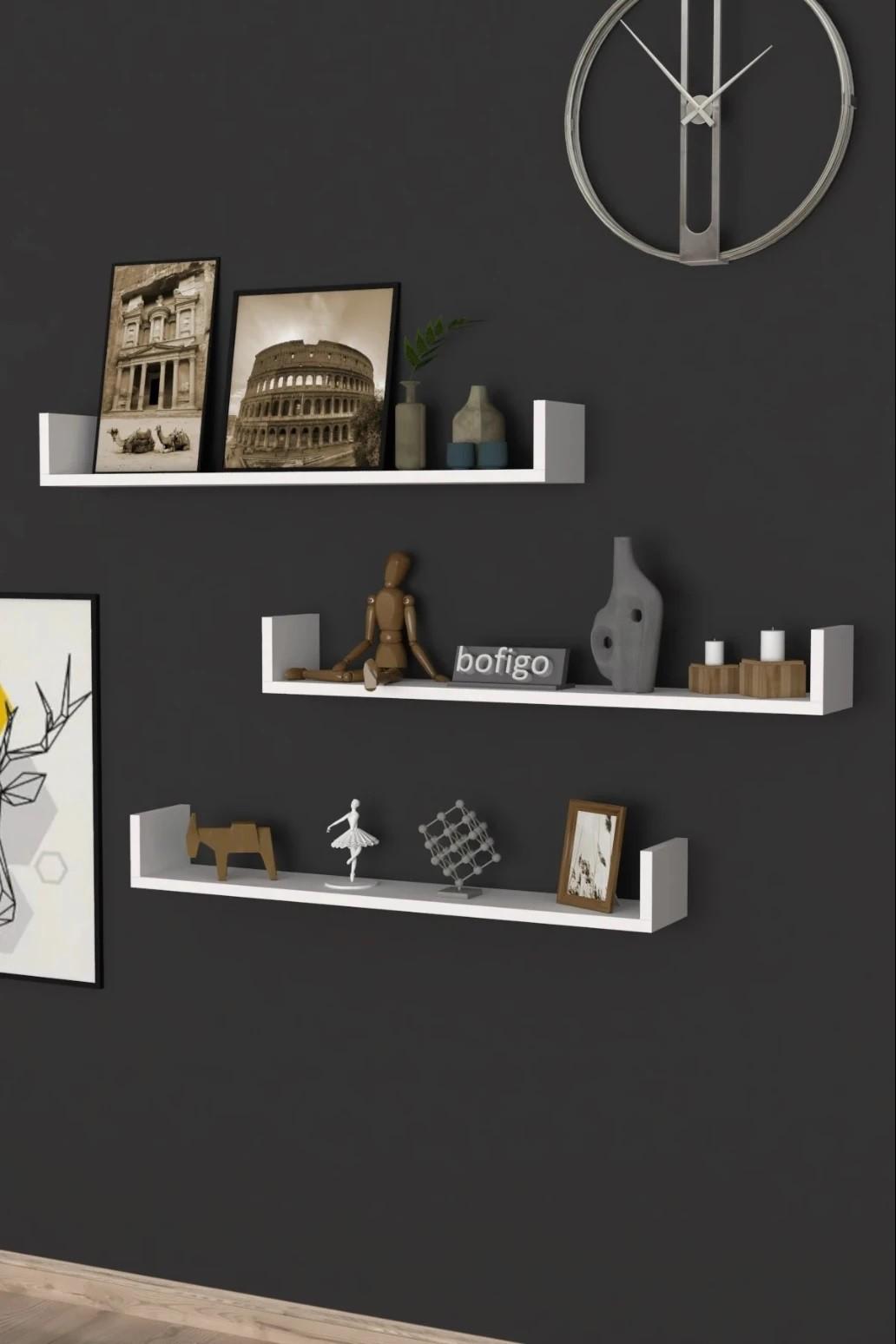 Raft de perete Bofigo 13-90-01 White