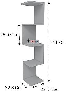 Raft de perete Bofigo 15-12-01 White