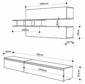 Living DECO Venus Anthracite / Retro Grey (Gri)