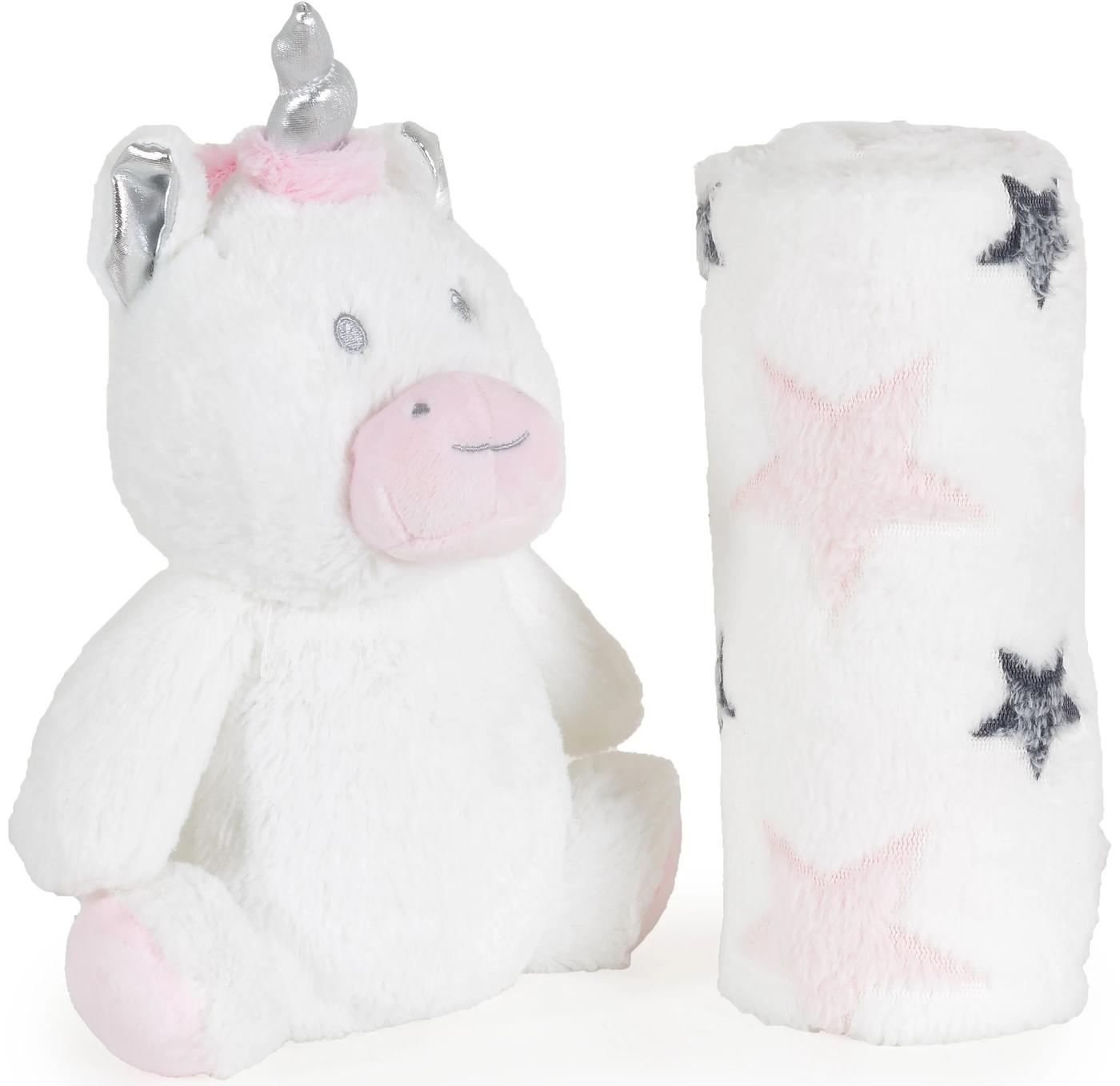 Plapuma Limoni Unicorn Stars White