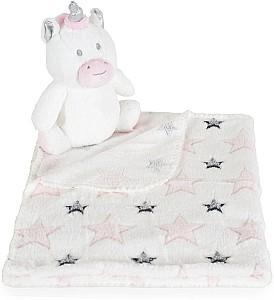 Plapuma Limoni Unicorn Stars White