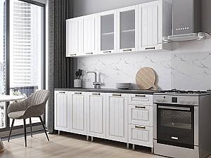 Set mobila bucatarie ML Mobila Provans 2 m Alb Argintiu