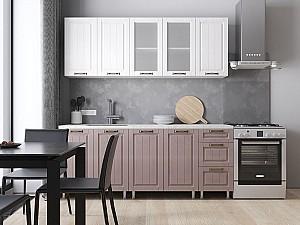 Set mobila bucatarie ML Mobila Provans 2 m Cappuccino/Alb