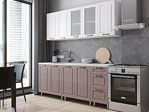 Set mobila bucatarie ML Mobila Provans 2 m Cappuccino/Alb
