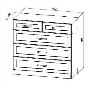 Comoda ML Mobila Liverpool №20 Fildesh