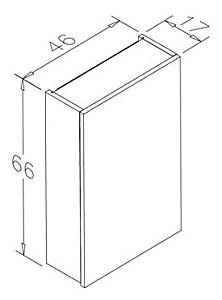 Dulap de baie Orka Dinar 55 Tesbih Ceviz