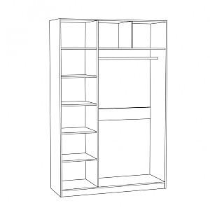 Dulap ML Mobila Liverpool Nr.15 Fildesh