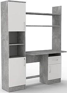 Masa pentru calculator ML Mobila ML-7 Atelie deschis/Alb