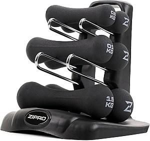 Haltera Zipro Neoprene Dumbbell Set 6kg