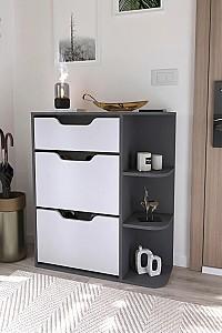 Dulap pentru incaltaminte Bofigo 18-35-81 Anthracite/White