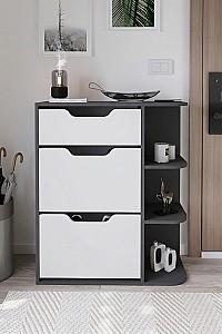 Dulap pentru incaltaminte Bofigo 18-35-81 Anthracite/White