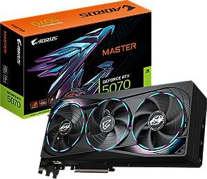Placa video Gigabyte AORUS GeForce RTX 5070 MASTER 12G