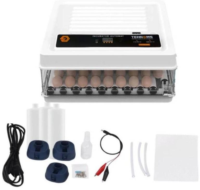 Incubator Tehno Ms MS-130 cu sticle și supape