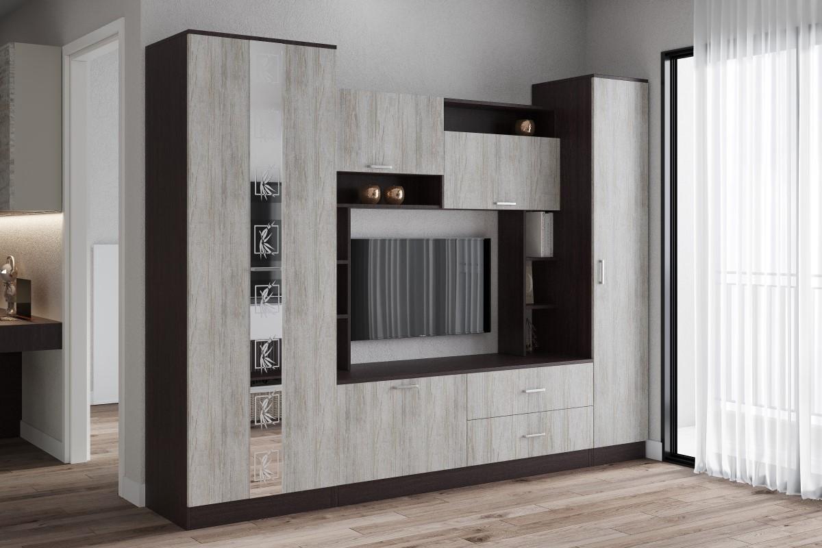 Living ML Mobila ML-3 Wenghe/Artvud Deschis