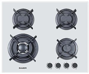 Plita pe gaz incorporabila Bauer GH-604BG04W