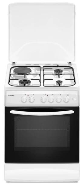 Aragaz mixt Bauer TE 6631 WIT