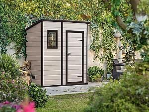 Casuta de gradina Keter Manor Pent 6x4 Beige