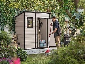 Casuta de gradina Keter Manor Pent 6x4 Beige