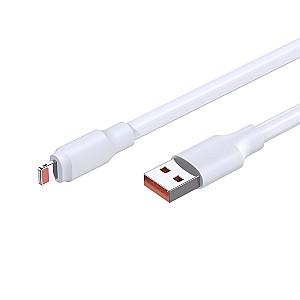 USB сablu Jokade USB-A to Lightning 120W 1M JA018 White