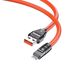 USB сablu Jokade USB-A to Lightning 5A 1M JA026 Orange