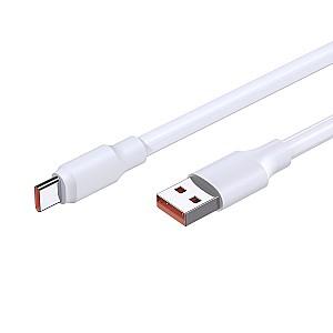 USB сablu Jokade USB-A to Type-C 120W 1M JA018 White