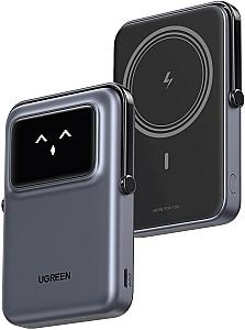 Acumulator extern Ugreen Uno Series Magnetic Wireless with Kickstand Space Gray
