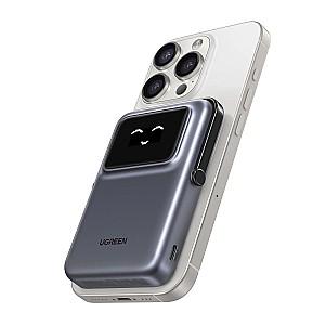 Acumulator extern Ugreen Uno Series Magnetic Wireless with Kickstand Space Gray