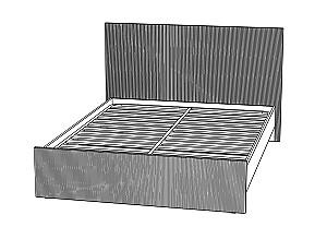 Pat ML Mobila Velvet Nr.8 1800 Stejar Craft Alb/Laguna Soft