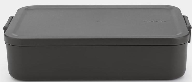 Set de recipiente alimentare Brabantia Make&Take Dark Grey