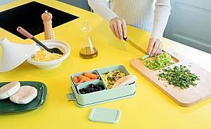 Set de recipiente alimentare Brabantia Make&Take Menta