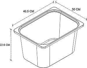 Cos pentru jucarii Bofigo 12-04-02 Pine/White