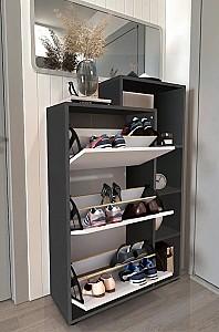 Dulap pentru incaltaminte Bofigo 18-04-81 Anthracite/White