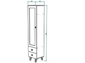 Living ML Mobila Mira Nr.1 Alb