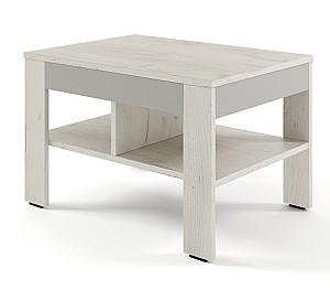 Living ML Mobila Vega Nr.3 Stejar Kraft Alb/Gri