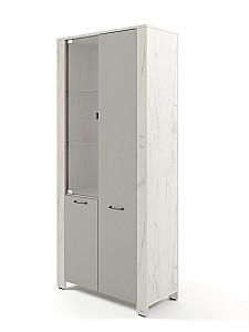 Living ML Mobila Vega Nr.6 Stejar Kraft Alb/Gri