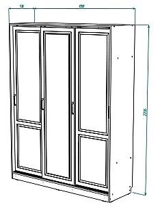 Dulap-cupe ML Mobila Liverpool Nr.38 1700 Fildes