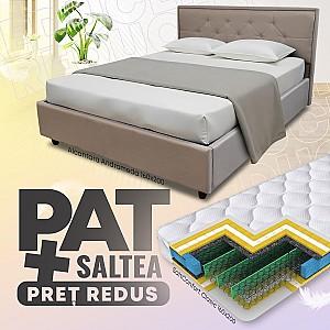 Pat Alcantara Andromeda 1.6 m + Saltea Salt Confort Clasic 160x200