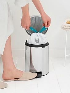 Cos de gunoi Brabantia NewIcon 5L inox lucios