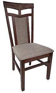 Scaun Kroll Deepa-FL Nuc(Maro)/4C-Brown(Gri-Maroniu)