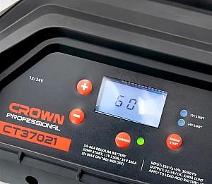 Incarcator acumulator auto Crown CT37021 60A 12/24V