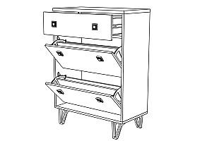 Antreu ML Mobila Mira Nr.3 Alb