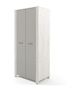 Living ML Mobila Vega Nr.2 Stejar Kraft Alb/Gri