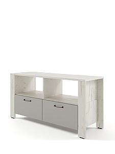 Living ML Mobila Vega Nr.2 Stejar Kraft Alb/Gri