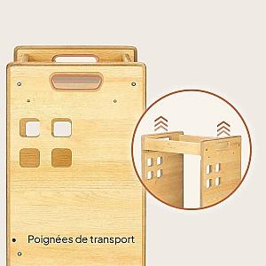 Scaun de masa multifunctional Lionelo Cass Natural